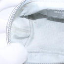 CHANEL Matelasse Hand Bag Caviar Skin 2way Silver CC Auth bs21131-23