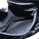 BALLY Chain Quilted Shoulder Bag Leather Beige Gold Auth bs21142-12