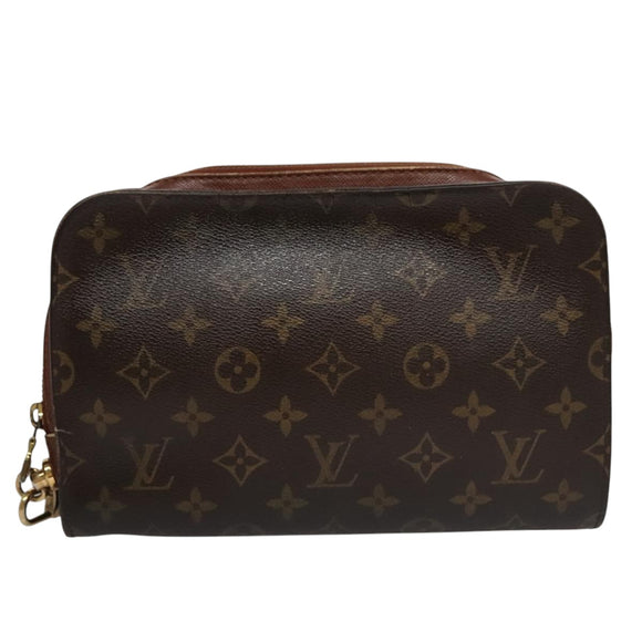 LOUIS VUITTON Monogram Orsay Clutch Bag M51790 LV Auth bs21146