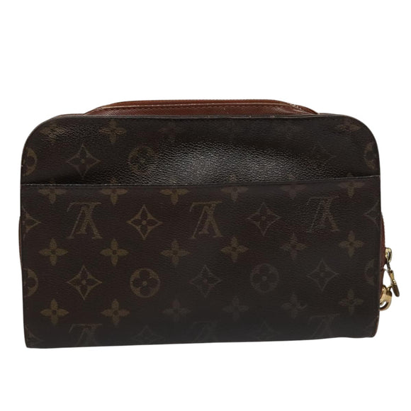 LOUIS VUITTON Monogram Orsay Clutch Bag M51790 LV Auth bs21146