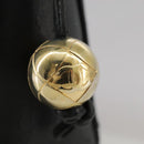 CHANEL V Stitch Hand Bag Leather Black CC Auth bs21163-19