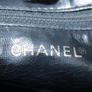CHANEL V Stitch Hand Bag Leather Black CC Auth bs21163-20