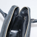 CHANEL V Stitch Hand Bag Leather Black CC Auth bs21163-21