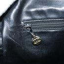 CHANEL V Stitch Hand Bag Leather Black CC Auth bs21163-24