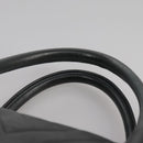 CHANEL V Stitch Hand Bag Leather Black CC Auth bs21163-14