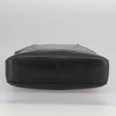 CHANEL V Stitch Hand Bag Leather Black CC Auth bs21163-5