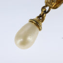 CHANEL Earring metal Gold Tone CC Auth bs21164-15