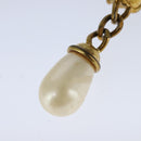 CHANEL Earring metal Gold Tone CC Auth bs21164-4