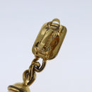 CHANEL Earring metal Gold Tone CC Auth bs21164-5