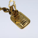 CHANEL Earring metal Gold Tone CC Auth bs21164-8