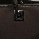GUCCI Tote Bag Satin Brown 002 1099 Auth bs21178-17