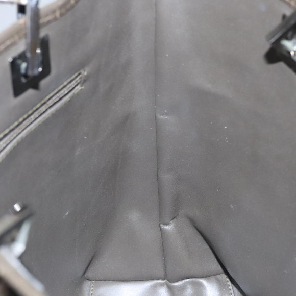 GUCCI Tote Bag Satin Brown 002 1099 Auth bs21178