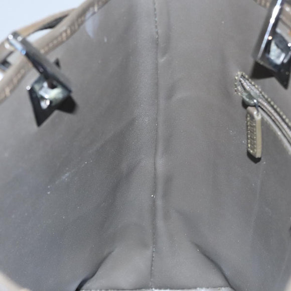 GUCCI Tote Bag Satin Brown 002 1099 Auth bs21178