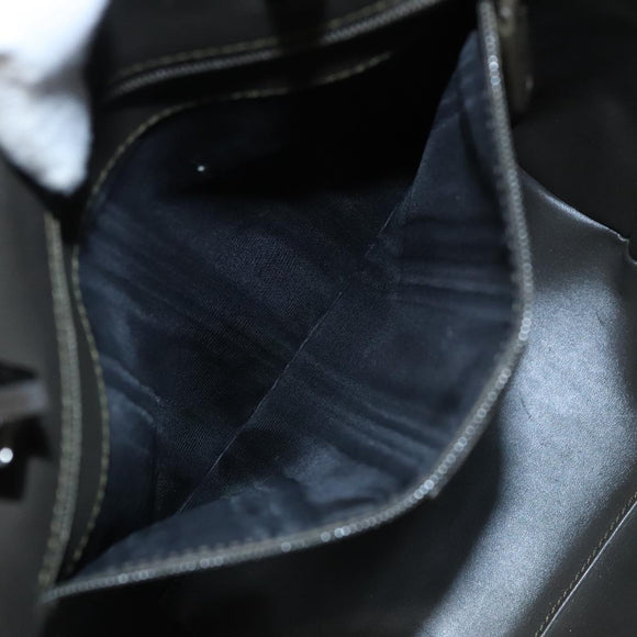 GUCCI Tote Bag Satin Brown 002 1099 Auth bs21178