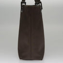 GUCCI Tote Bag Satin Brown 002 1099 Auth bs21178-3