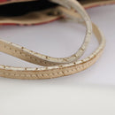 BURBERRY Nova Check Tote Bag Nylon Red Auth bs21181-8