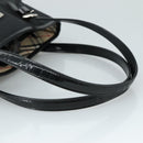 Burberrys Blue Label Tote Bag Nylon Black Auth bs21183-7