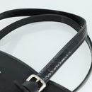 Burberrys Blue Label Tote Bag Nylon Black Auth bs21183-8