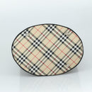 Burberrys Blue Label Tote Bag Nylon Black Auth bs21183-5