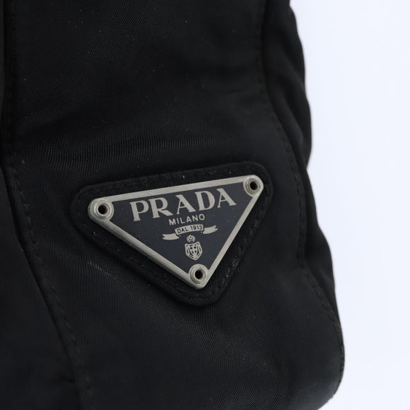 PRADA Hand Bag Nylon 2way Black Auth bs21184