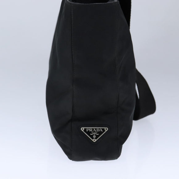 PRADA Hand Bag Nylon 2way Black Auth bs21184