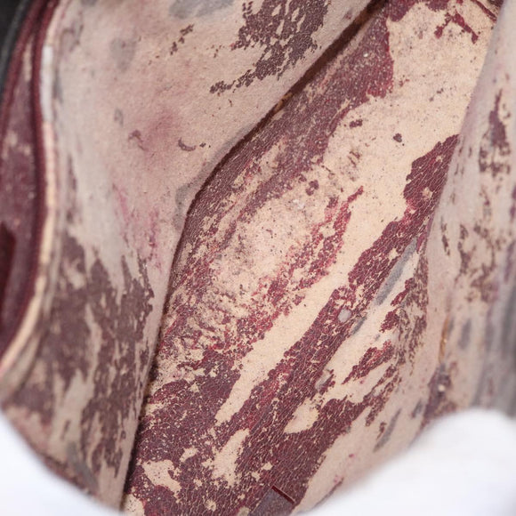 CHANEL Mademoiselle Chain Shoulder Bag Lamb Skin Black Gold CC Auth bs21196