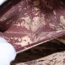 CHANEL Mademoiselle Chain Shoulder Bag Lamb Skin Black Gold CC Auth bs21196-23