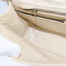 CHANEL Matelasse Chain Hand Bag Lamb Skin Beige Gold CC Auth bs21211-21