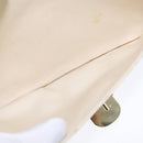 CHANEL Matelasse Chain Hand Bag Lamb Skin Beige Gold CC Auth bs21211-23