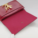 LOUIS VUITTON Pochette Louise EW Tasche Lackleder Rose Andian M94270 LV Auth bs21225V-18