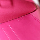 LOUIS VUITTON Pochette Louise EW Tasche Lackleder Rose Andian M94270 LV Auth bs21225V-12