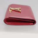 LOUIS VUITTON Pochette Louise EW Tasche Lackleder Rose Andian M94270 LV Auth bs21225V-5