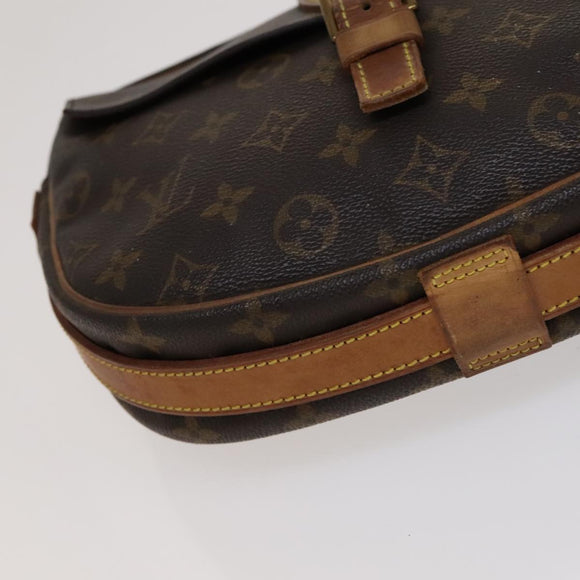 LOUIS VUITTON Monogram Jeune Fille GM Shoulder Bag M51225 LV Auth bs21244