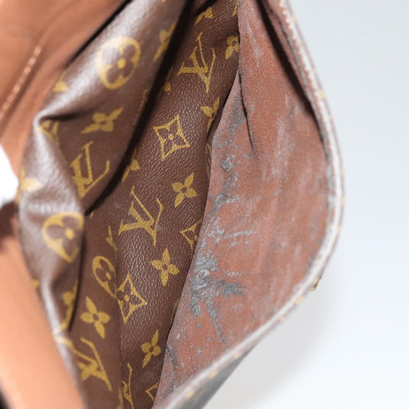 LOUIS VUITTON Monogram Jeune Fille GM Shoulder Bag M51225 LV Auth bs21244