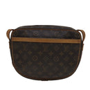 LOUIS VUITTON Monogram Jeune Fille GM Shoulder Bag M51225 LV Auth bs21244-2