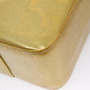 LOUIS VUITTON Monogram Vernis Columbus Tote Bag Gris M91028 LV Auth bs21249-15