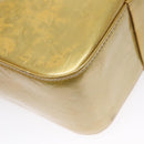 LOUIS VUITTON Monogram Vernis Columbus Tote Bag Gris M91028 LV Auth bs21249-16