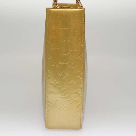 LOUIS VUITTON Monogram Vernis Columbus Tote Bag Gris M91028 LV Auth bs21249