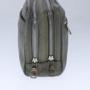 LOUIS VUITTON Taiga Neopavel Clutch Bag Gray Gracie M32684 LV Auth bs21264-3