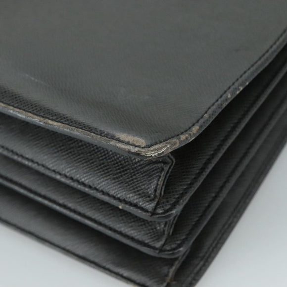 LOUIS VUITTON Taiga Serviette Tobolt Souffle Bag Ardoise M30792 LV Auth bs21278