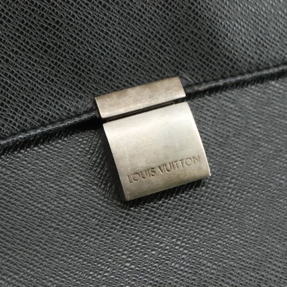 LOUIS VUITTON Taiga Serviette Tobolt Souffle Bag Ardoise M30792 LV Auth bs21278