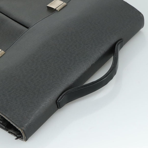 LOUIS VUITTON Taiga Serviette Tobolt Souffle Bag Ardoise M30792 LV Auth bs21278