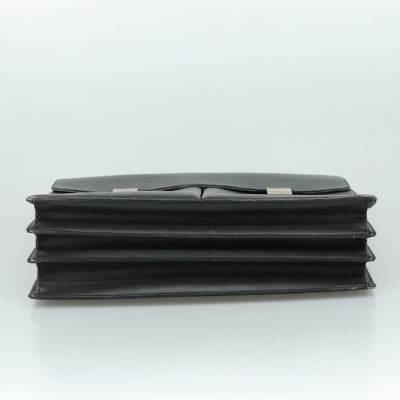 LOUIS VUITTON Taiga Serviette Tobolt Souffle Bag Ardoise M30792 LV Auth bs21278