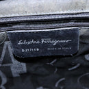 Salvatore Ferragamo Shoulder Bag Patent leather Black Auth bs21286-12