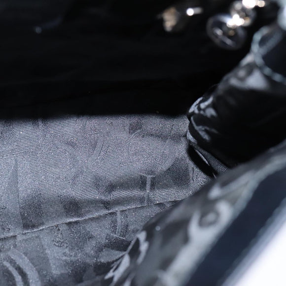 Salvatore Ferragamo Shoulder Bag Patent leather Black Auth bs21286