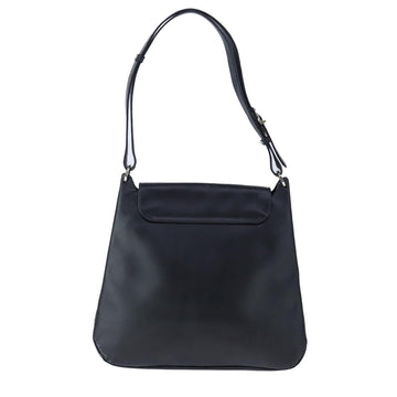 Salvatore Ferragamo Shoulder Bag Patent leather Black Auth bs21286 - 0