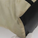 PRADA Tote Bag Nylon Beige Auth bs21295-9