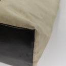 PRADA Tote Bag Nylon Beige Auth bs21295-16