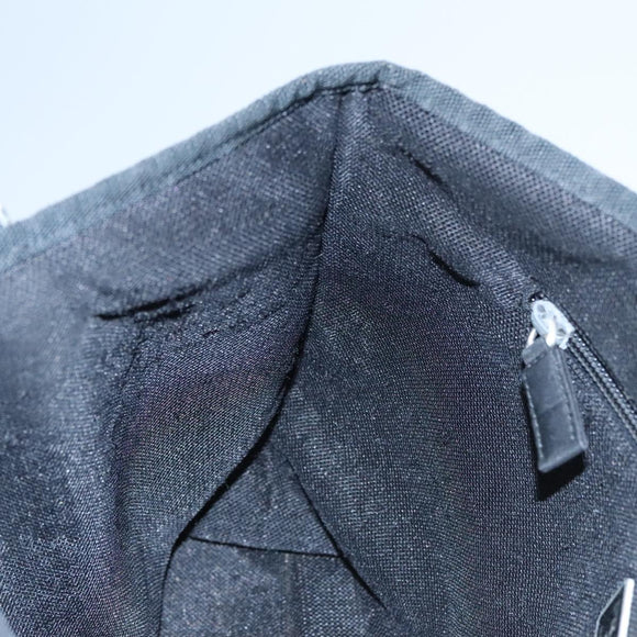 PRADA Tote Bag Nylon Beige Auth bs21295