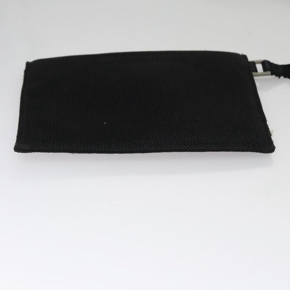 PRADA Tote Bag Nylon Beige Auth bs21295